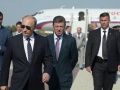 Путин осмотрел ход строительства санаторно-оздоровительного комплекса "Мрия" в Ялте.